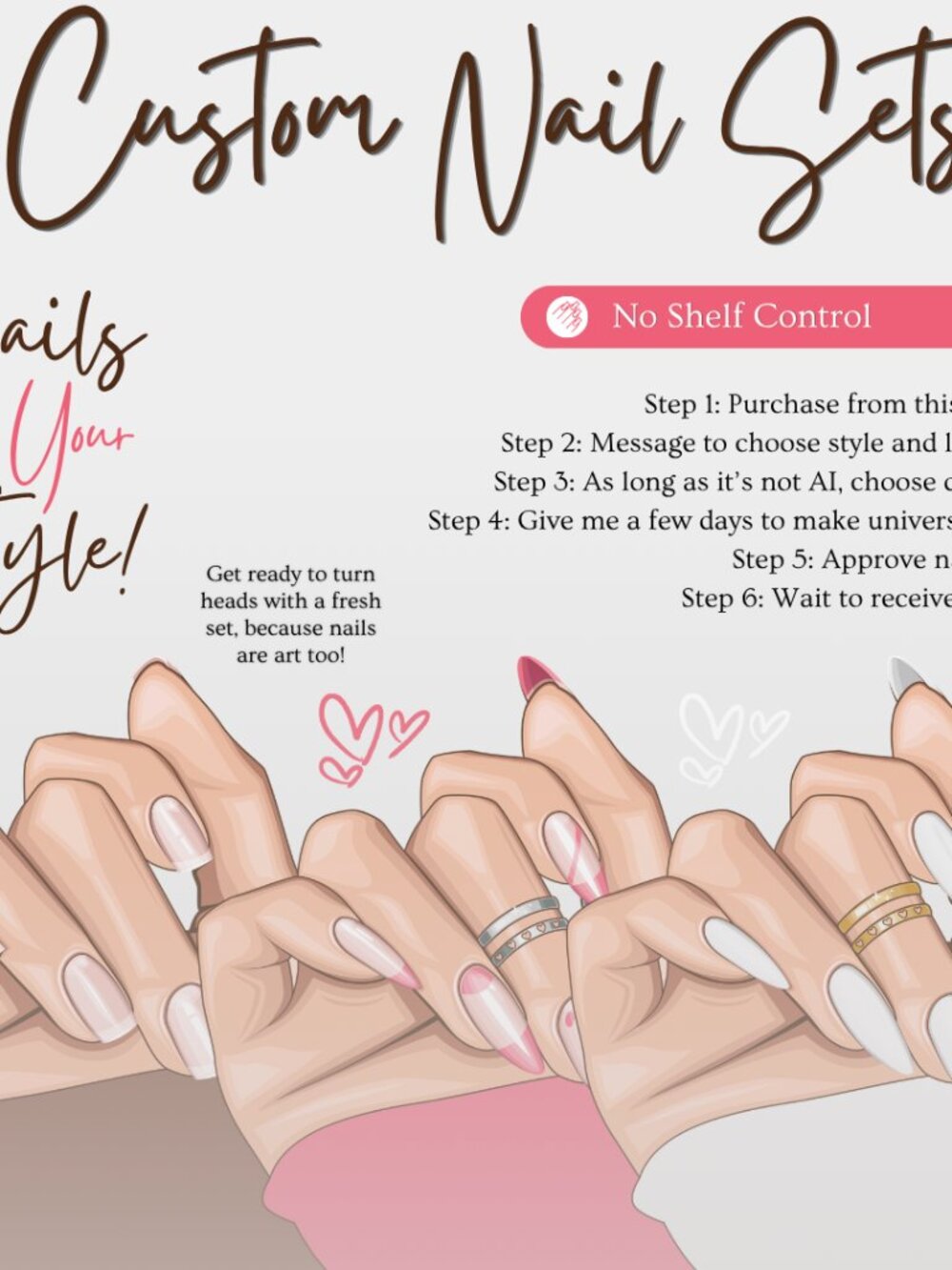 Custom Nail Sets - Picture 1 of 1